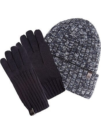 Gants chauds, doublés polaire, taille unique homme isotoner