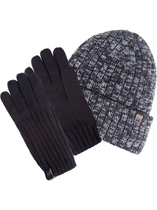 Gants chauds, doublés polaire, taille unique homme isotoner - Kiabi