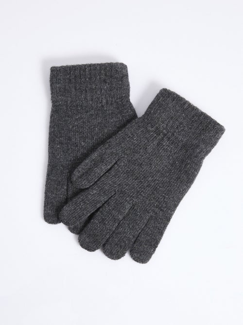 Gants chauds en maille - AFIBEL - Kiabi