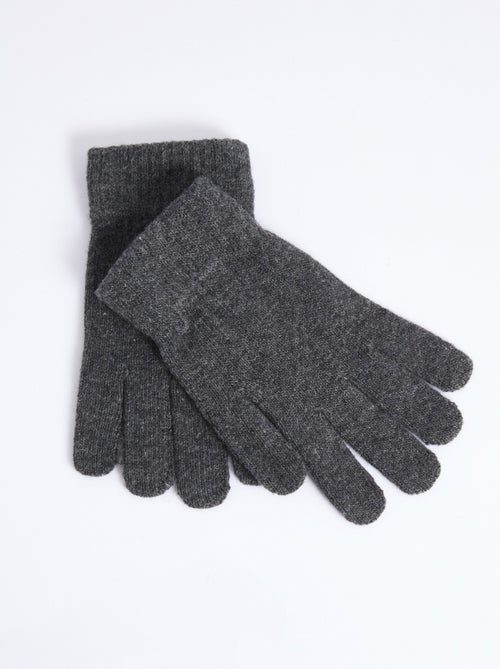 Gants chauds en maille - AFIBEL - Kiabi