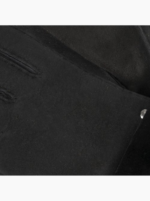 Gants chauds et doux, en cuir de mouton retourné, et intérieur femme isotoner - Kiabi