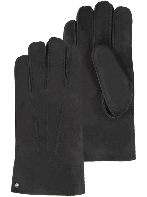 Gants chauds et doux, en cuir de mouton retourné homme isotoner - Kiabi Gants chauds et doux, en cuir de mouton retourné homme isotoner - Kiabi