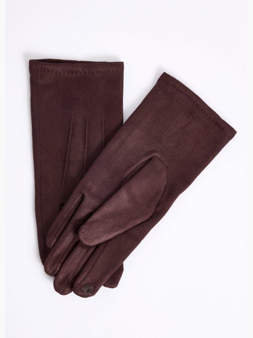 Gants chic en suédine - afibel - Kiabi Gants chic en suédine - afibel - Kiabi