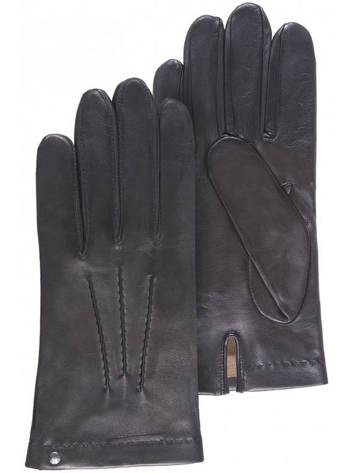 Gants cuir d'agneau - doublés soie homme isotoner - Kiabi