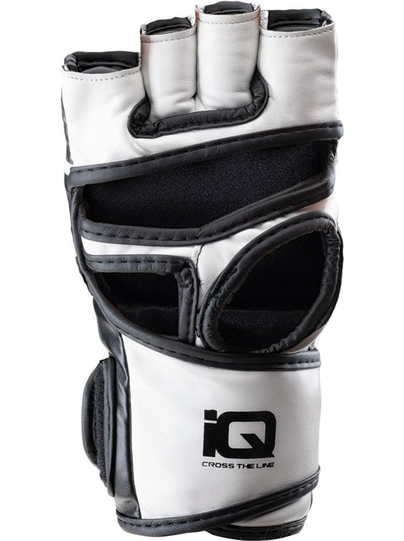 Gants d´arts martiaux avec pouce marts - iq Noir Blanc - Kiabi