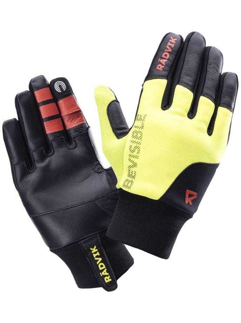 Gants de cyclisme frost bv gts - radvik Noir Jaune - Kiabi