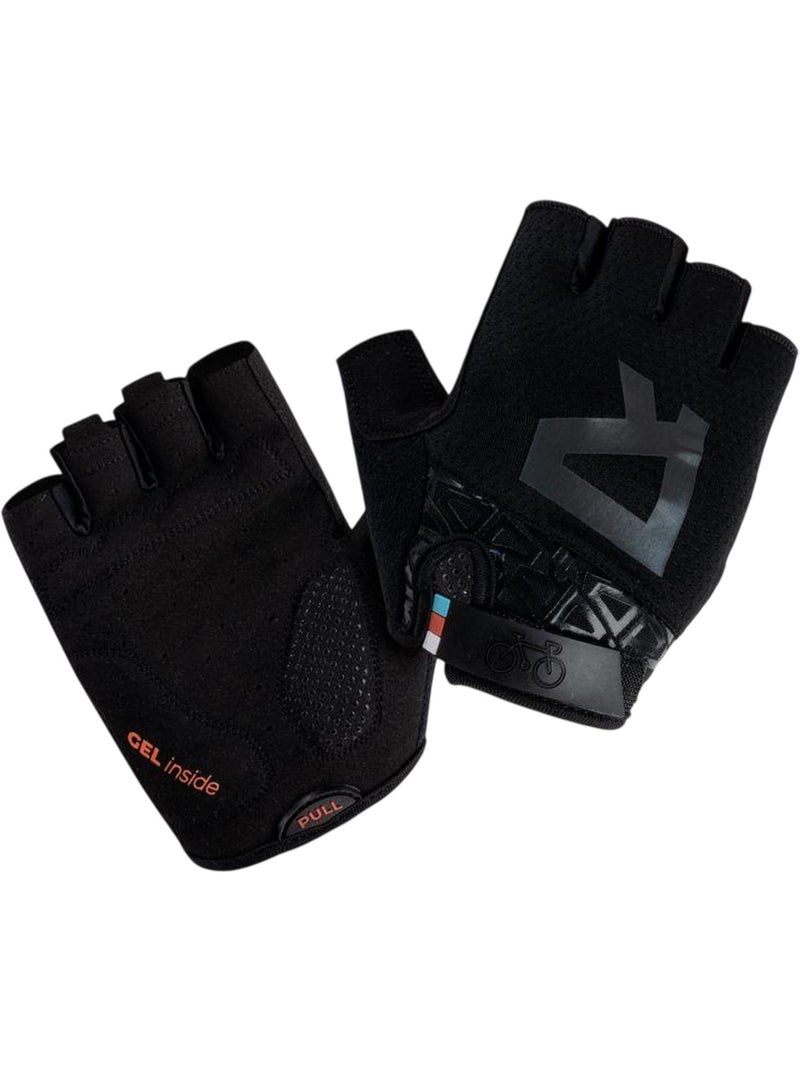 Gants de cyclisme hilder - radvik Noir - Kiabi