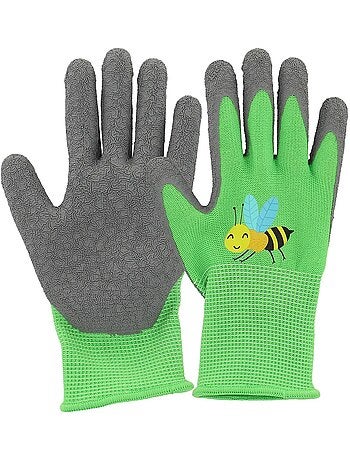 Gants de jardinage enfant insectes