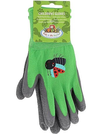 Gants de jardinage enfant insectes