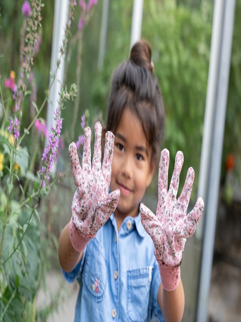 Gants de jardinage Rose - Kiabi