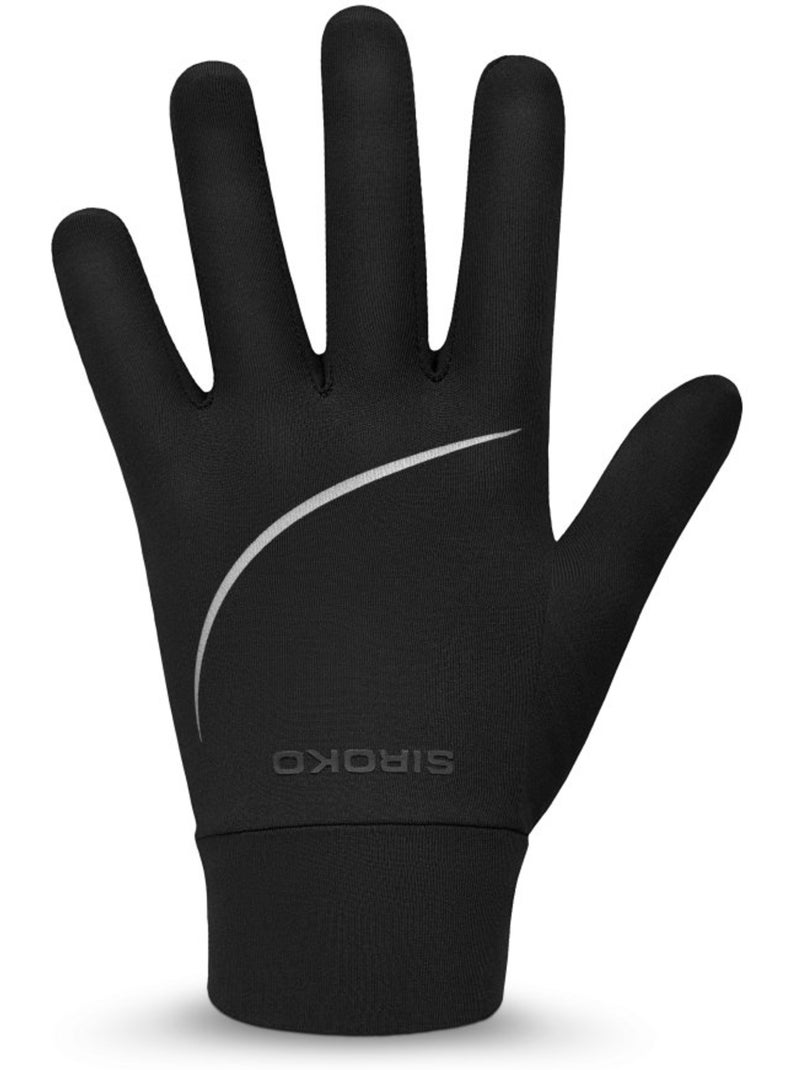 Gants de running fitness homme et femme neutron Noir - Kiabi