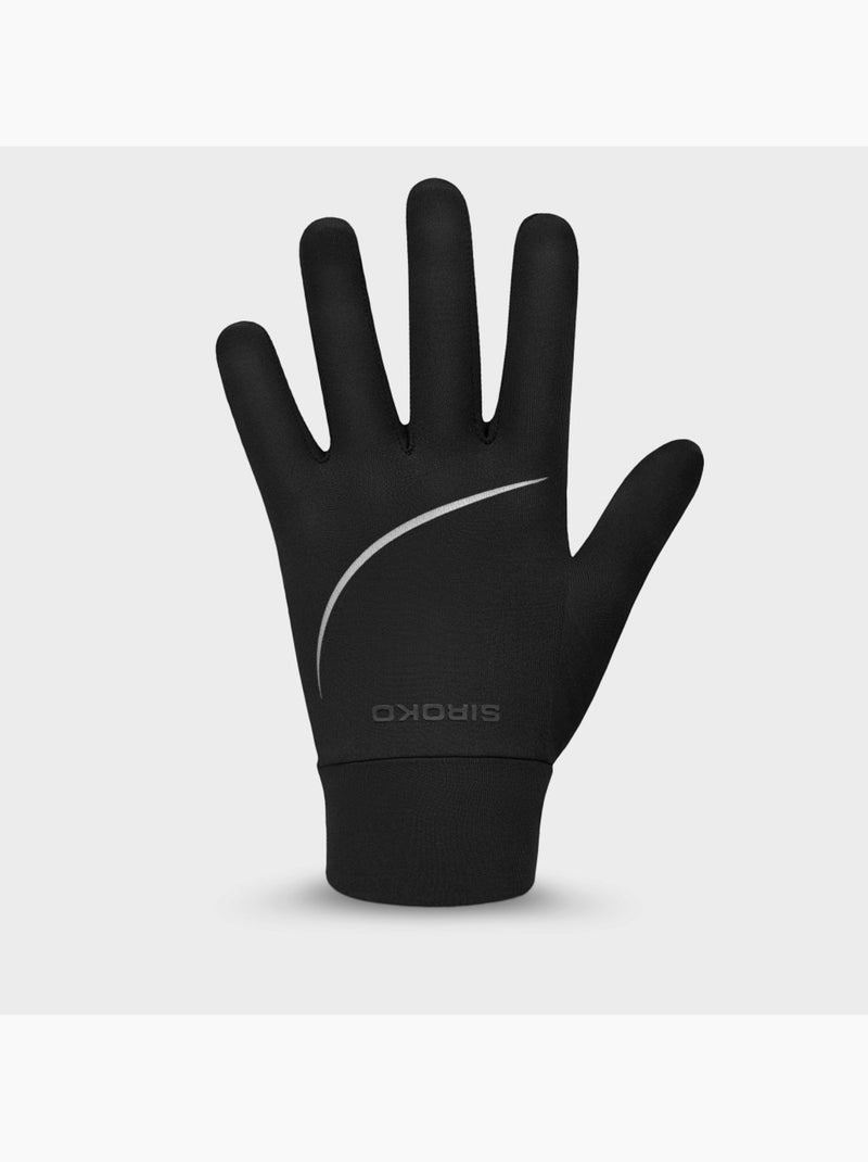 Gants de running fitness homme et femme neutron Noir - Kiabi