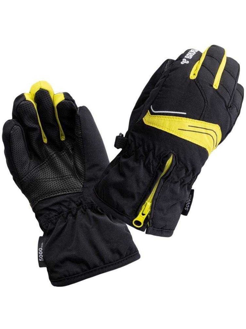 Gants de ski 3zce - brugi Noir Jaune - Kiabi