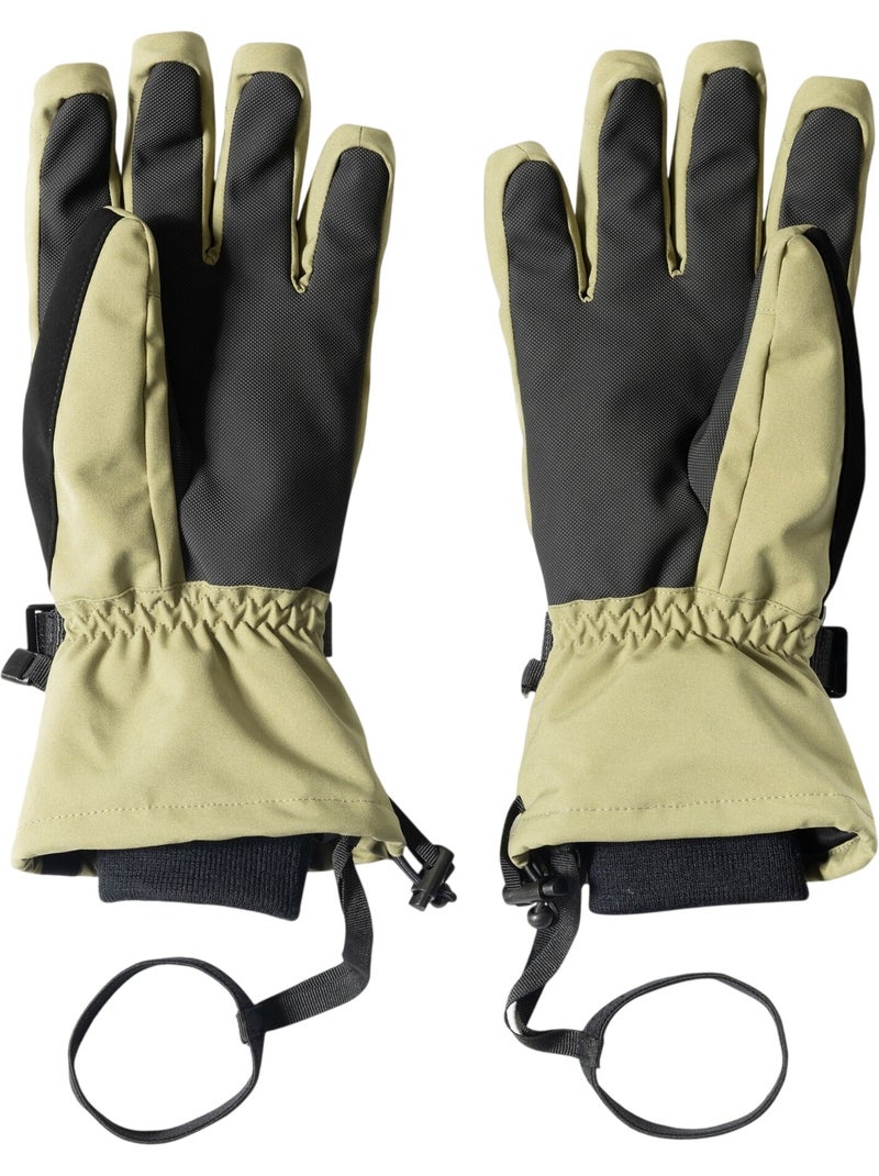 Gants de ski à poignets élastiqués et ajustables pinnacle - dare 2b Kaki - Kiabi