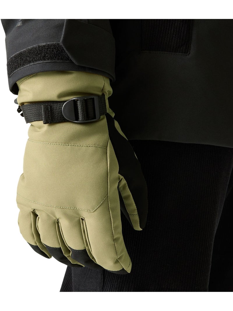 Gants de ski à poignets élastiqués et ajustables pinnacle - dare 2b Kaki - Kiabi