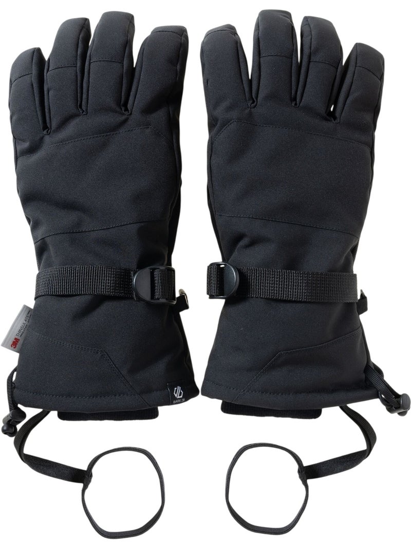 Gants de ski à poignets élastiqués et ajustables pinnacle - dare 2b Noir - Kiabi