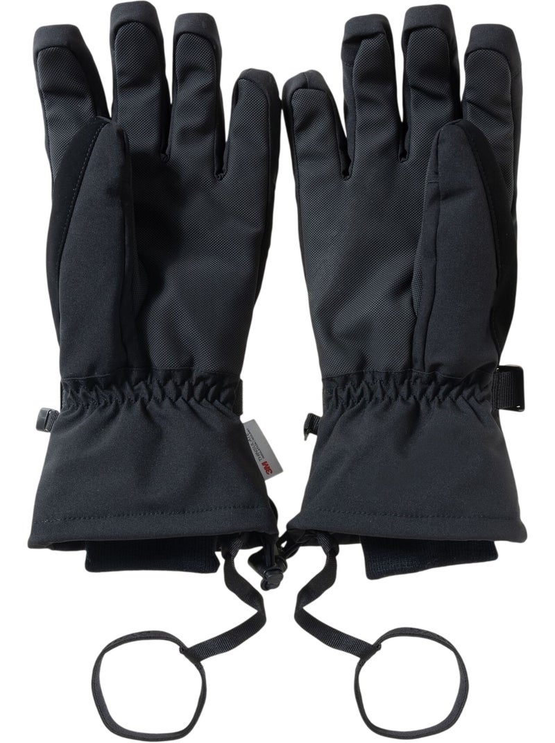 Gants de ski à poignets élastiqués et ajustables pinnacle - dare 2b Noir - Kiabi
