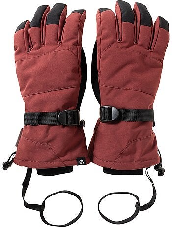 Gants de ski à poignets élastiqués et ajustables pinnacle - dare 2b