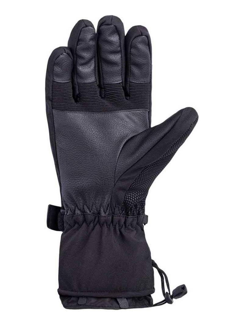 Gants de ski adamo - iguana Noir - Kiabi
