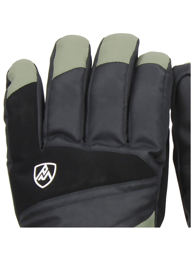 Gants de ski MISTER - PEAK MOUNTAIN Kaki - Kiabi