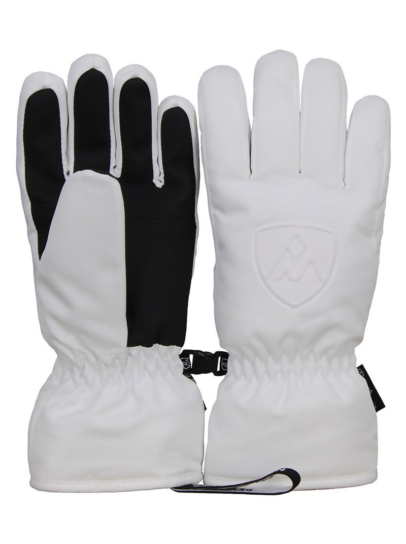 Gants de ski MONSTARA - PEAK MOUNTAIN Blanc - Kiabi