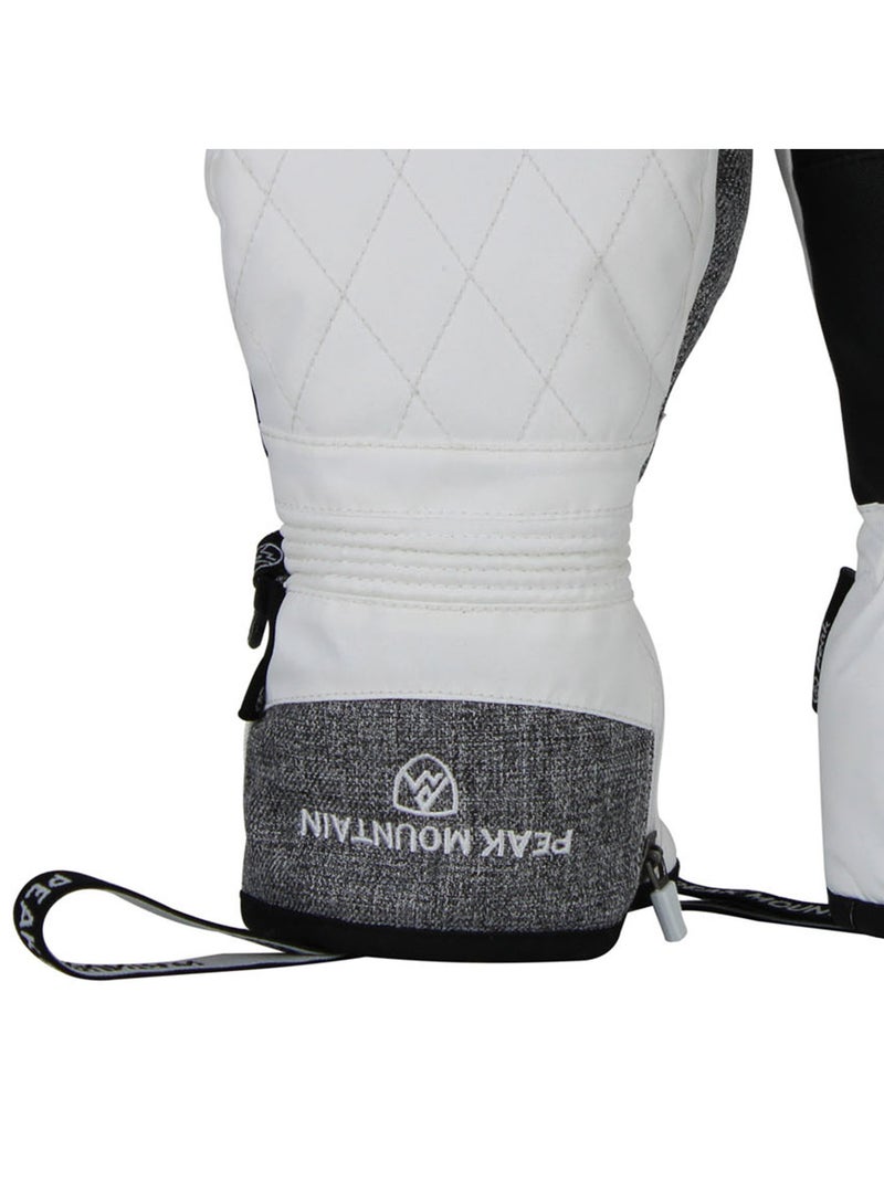 Gants de ski MONTBLANC - PEAK MOUNTAIN Blanc - Kiabi