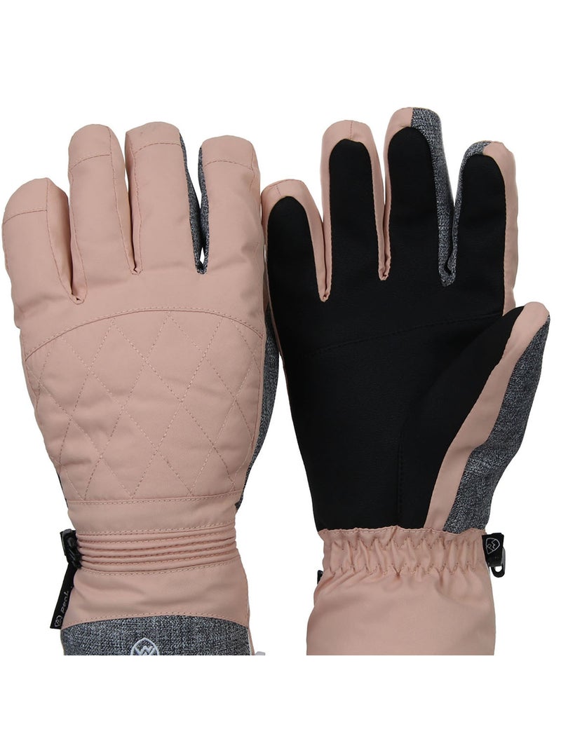 Gants de ski MONTBLANC - PEAK MOUNTAIN Rose - Kiabi