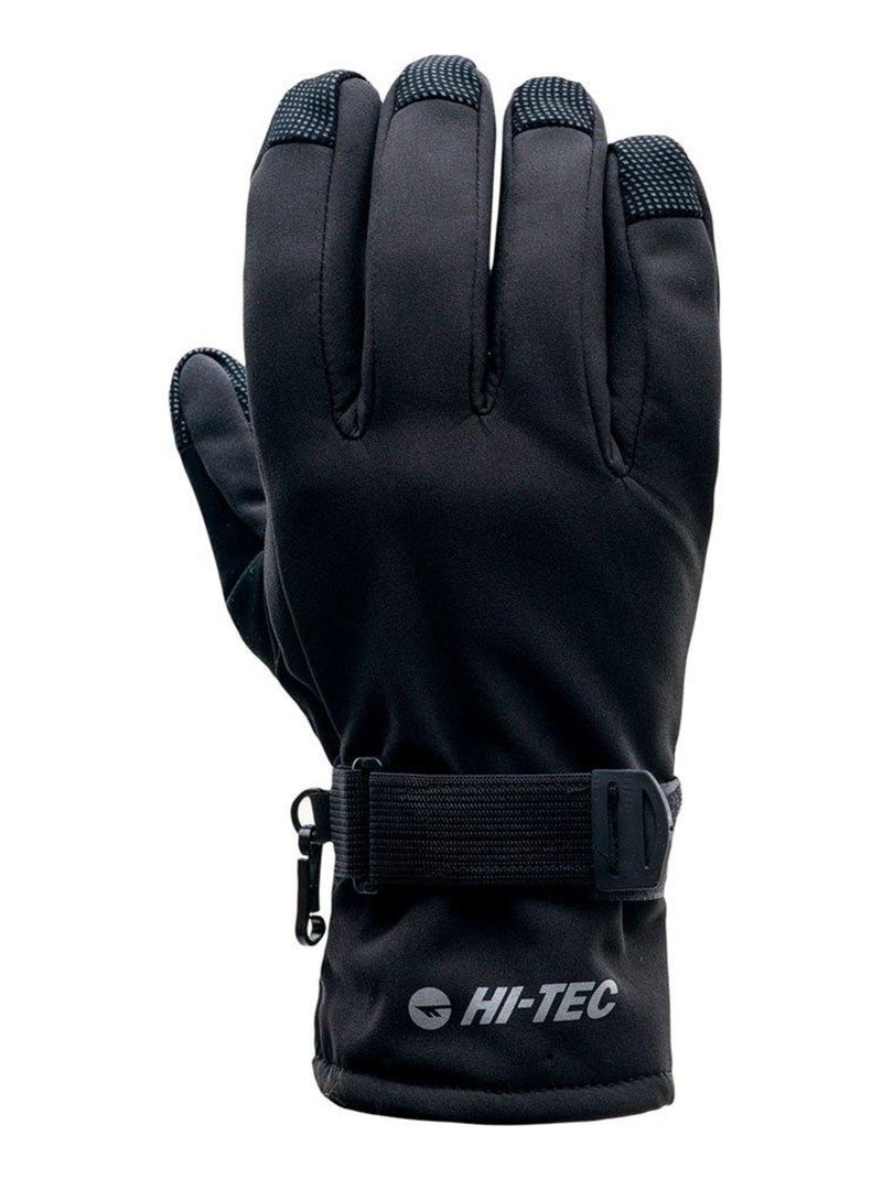 Gants de ski motif/style logo lansa - hi-tec Noir - Kiabi