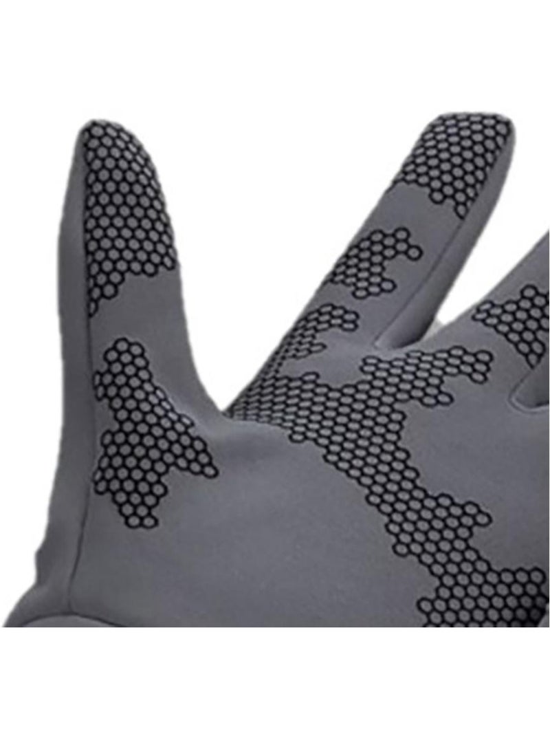 Gants de sport tactiles - beechfield Gris foncé - Kiabi