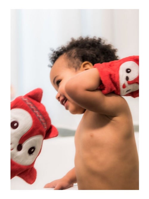 Gants de toilette enfant Alice - Kiabi