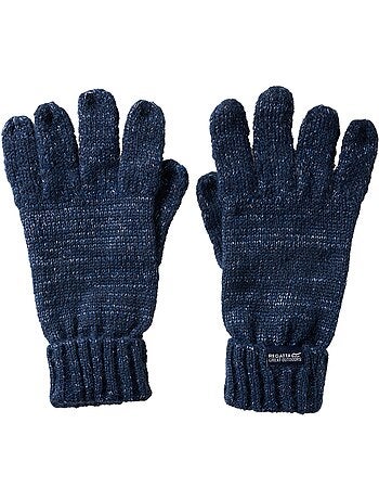 Gants d'hiver unis à revers côtelés multimix - regatta