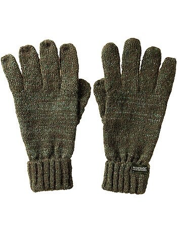 Gants d'hiver unis à revers côtelés multimix - regatta