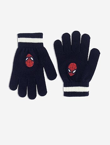 Gants en maille côtelée 'Spiderman'