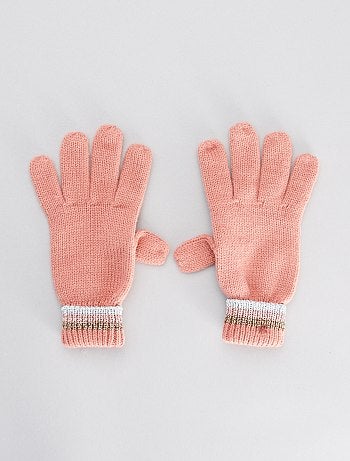 Gants en maille