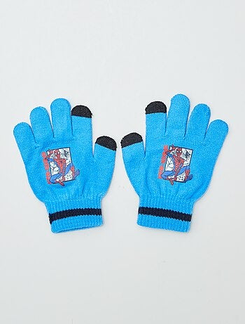 Gants en maille 'Spiderman'