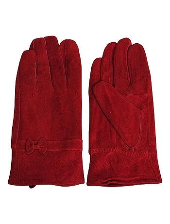 Gants en nubuck REDWOOK