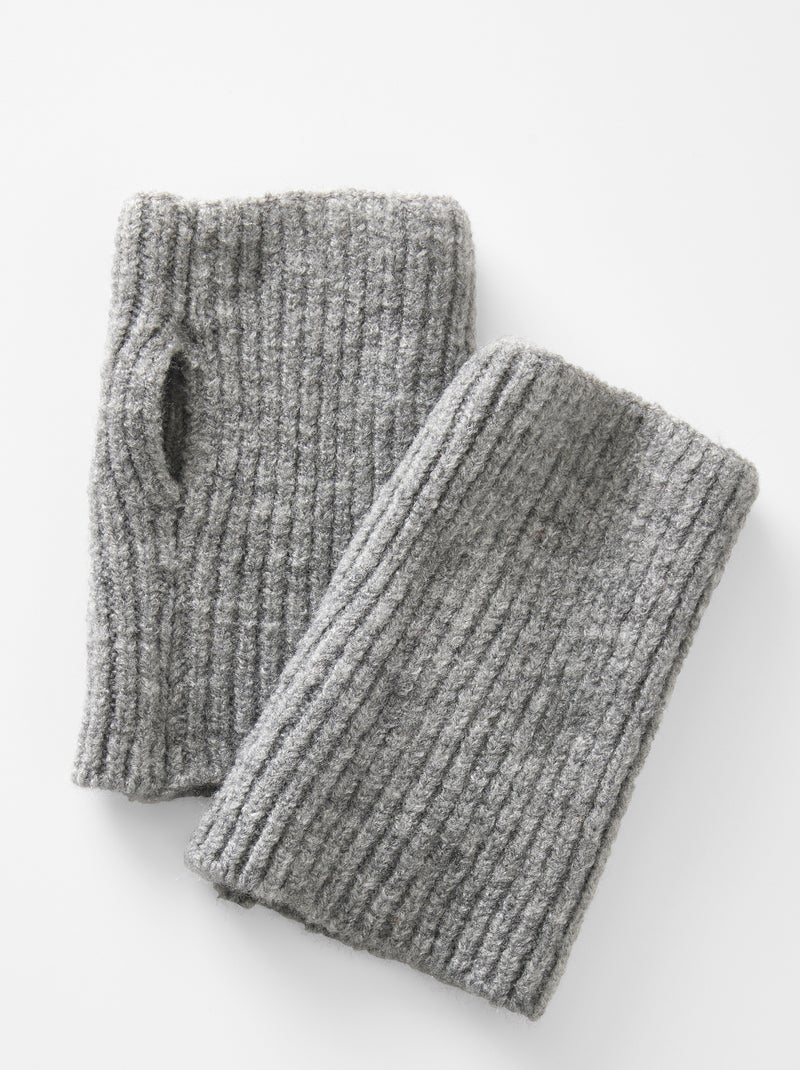Gants et mitaines 3 en 1 - damart Gris clair - Kiabi