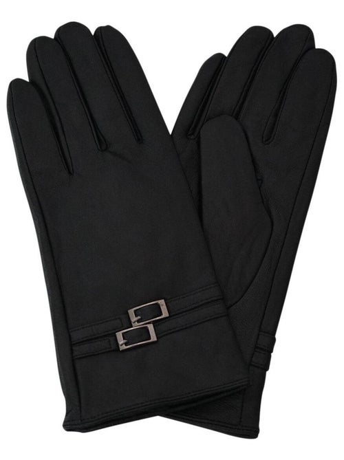 Gants femme cuir SVEVIA - Kiabi