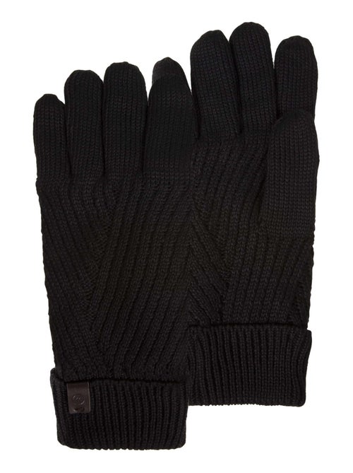 Gants homme maille recyclée côtelée Isotoner - Kiabi