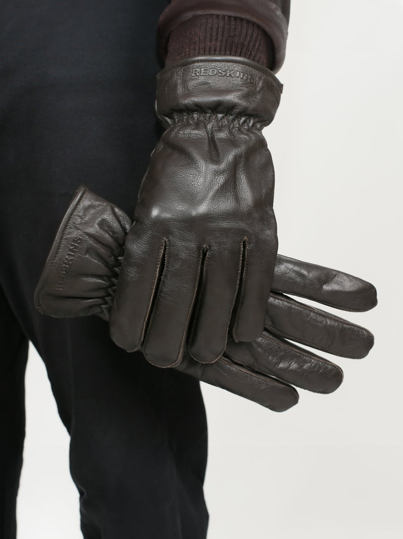 Gants  Item Redskins Marron - Kiabi