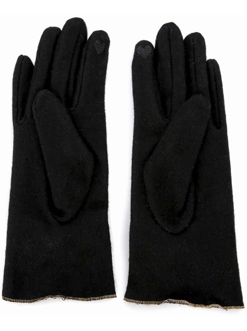 Gants lollipops onoeud Noir - Kiabi