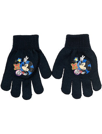 Gants marine garçon Mickey - Licence officielle