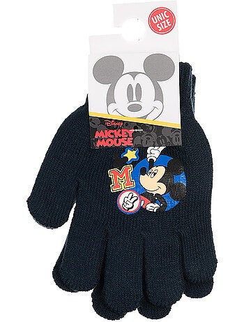 Gants marine garçon Mickey - Licence officielle