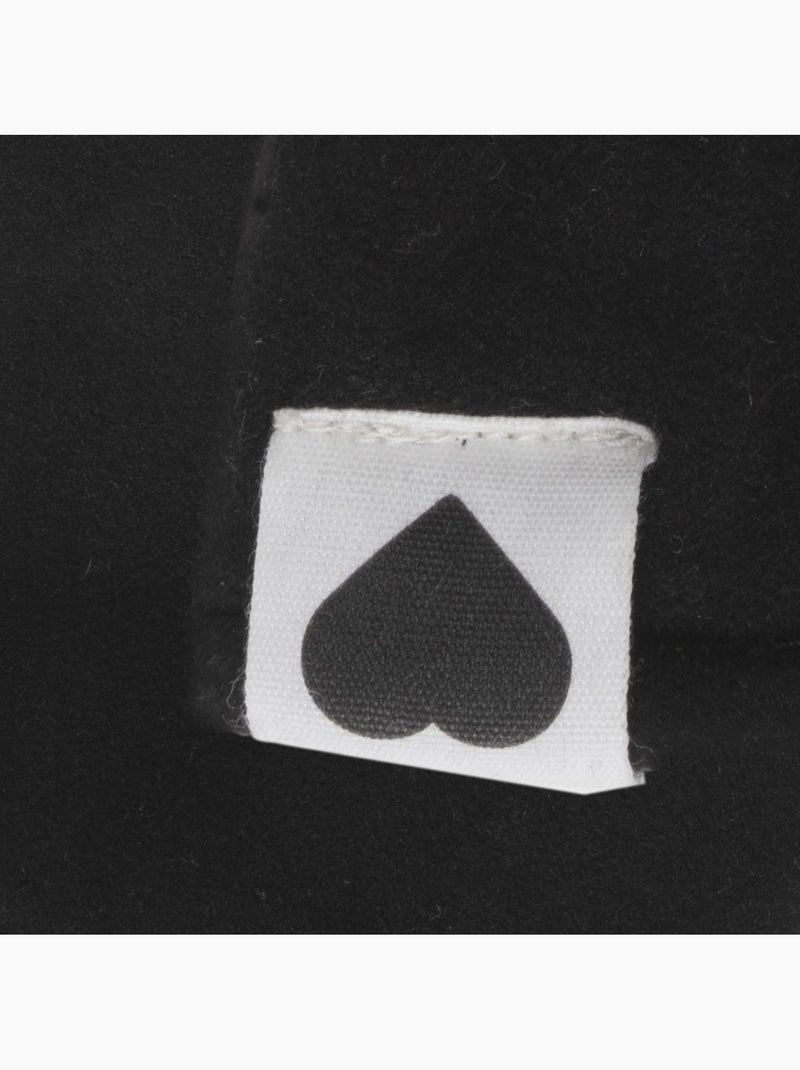 Gants polaire lycra smartouch doublés imitation fourrure fille Noir - Kiabi