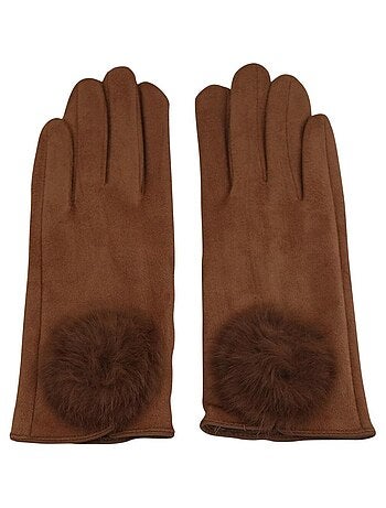 Gants pompons LUIGIA