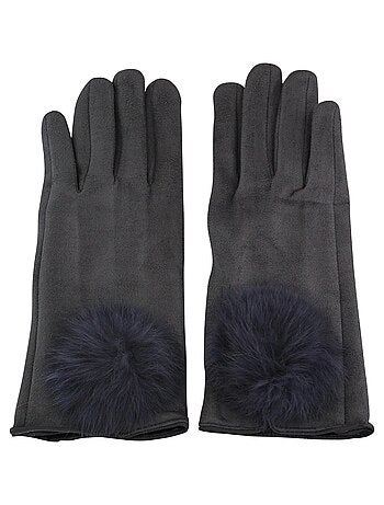 Gants pompons LUIGIA