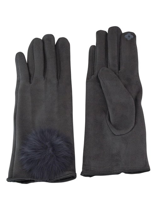 Gants pompons LUIGIA - Kiabi