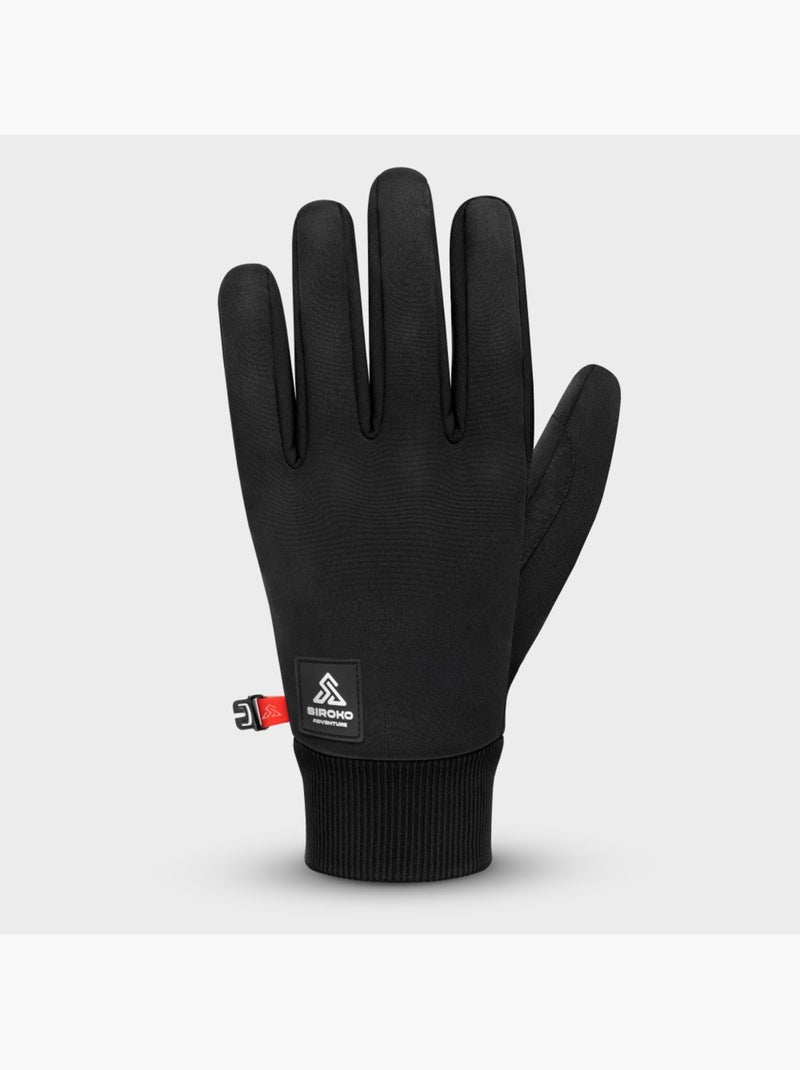 Gants randonnée imperméables randonnée homme et femme gauteng Noir - Kiabi