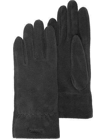 Gants résistants à l'eau, en polaire stretch, non doublés femme