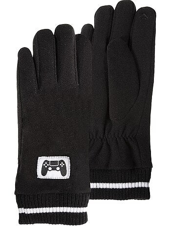 Gants tactiles, chauds, doublés imitation fourrure mixte enfant isotoner